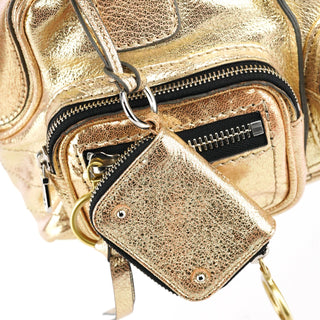 Chloe Gold Leather Betty Tote Bag