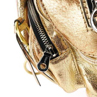 Chloe Gold Leather Betty Tote Bag