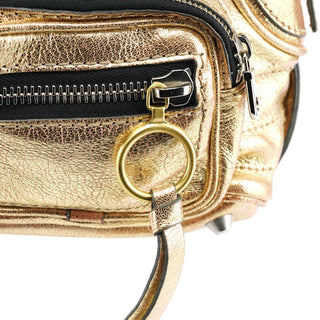 Chloe Gold Leather Betty Tote Bag