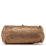 Chloé Gold Leather Paddington Shoulder Bag