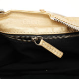 Chloé Gold Leather Paddington Shoulder Bag