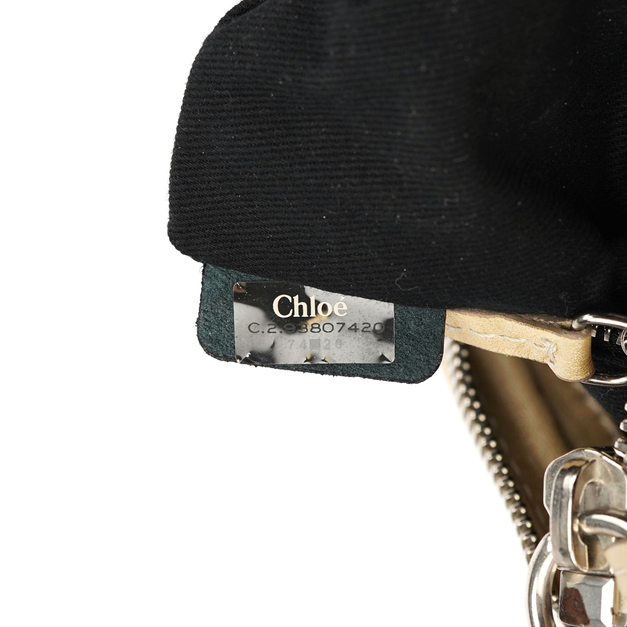 Chloé Gold Leather Paddington Shoulder Bag