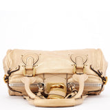 Chloé Gold Leather Paddington Shoulder Bag