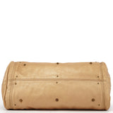 Chloé Gold Leather Paddington Shoulder Bag