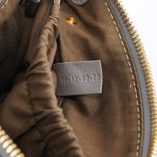 Chloe Gray Leather Mini Marcie 2-Way Bag