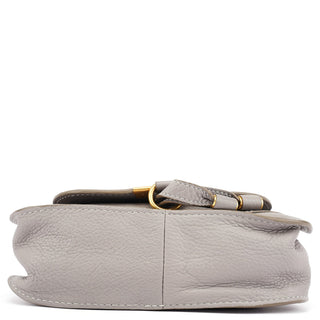 Chloe Gray Leather Mini Marcie 2-Way Bag