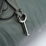 Chloé Gray Leather Paddington Shoulder Bag