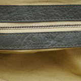 Chloé Gray Leather Paddington Shoulder Bag
