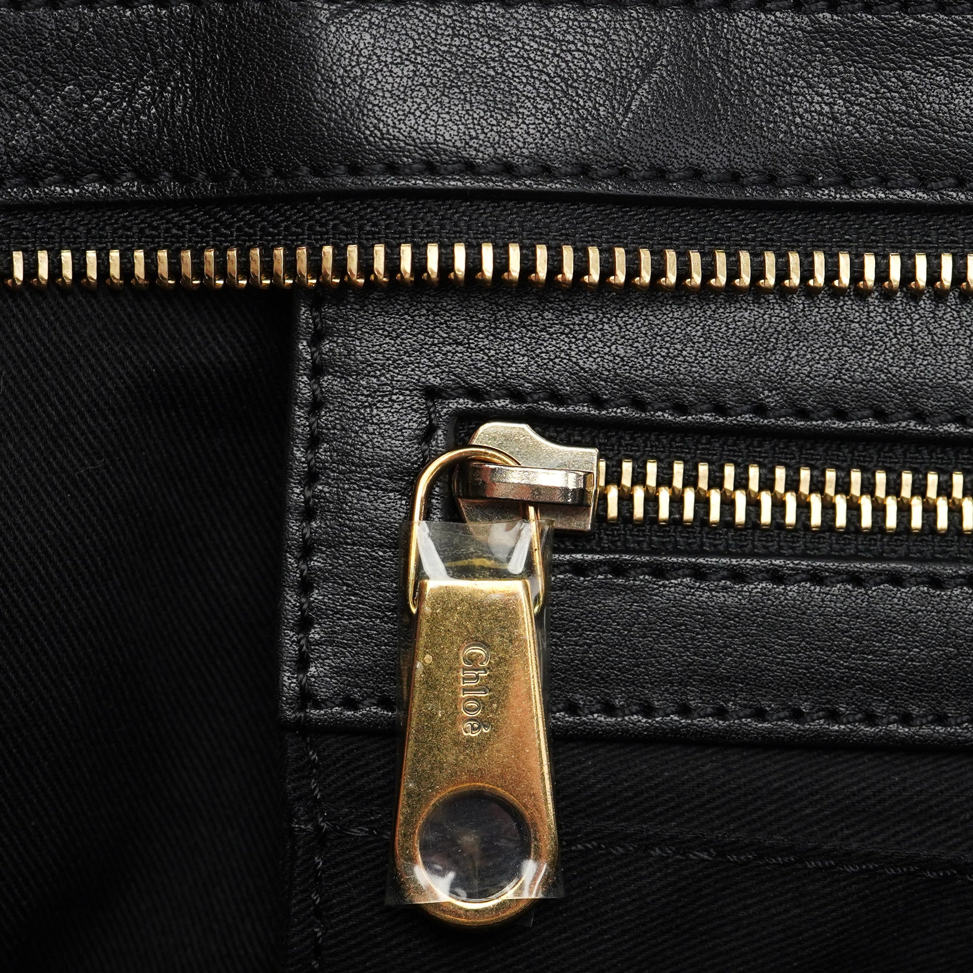 Chloé Green Lambskin 2-Way Tote Bag