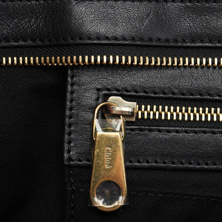 Chloé Green Lambskin 2-Way Tote Bag