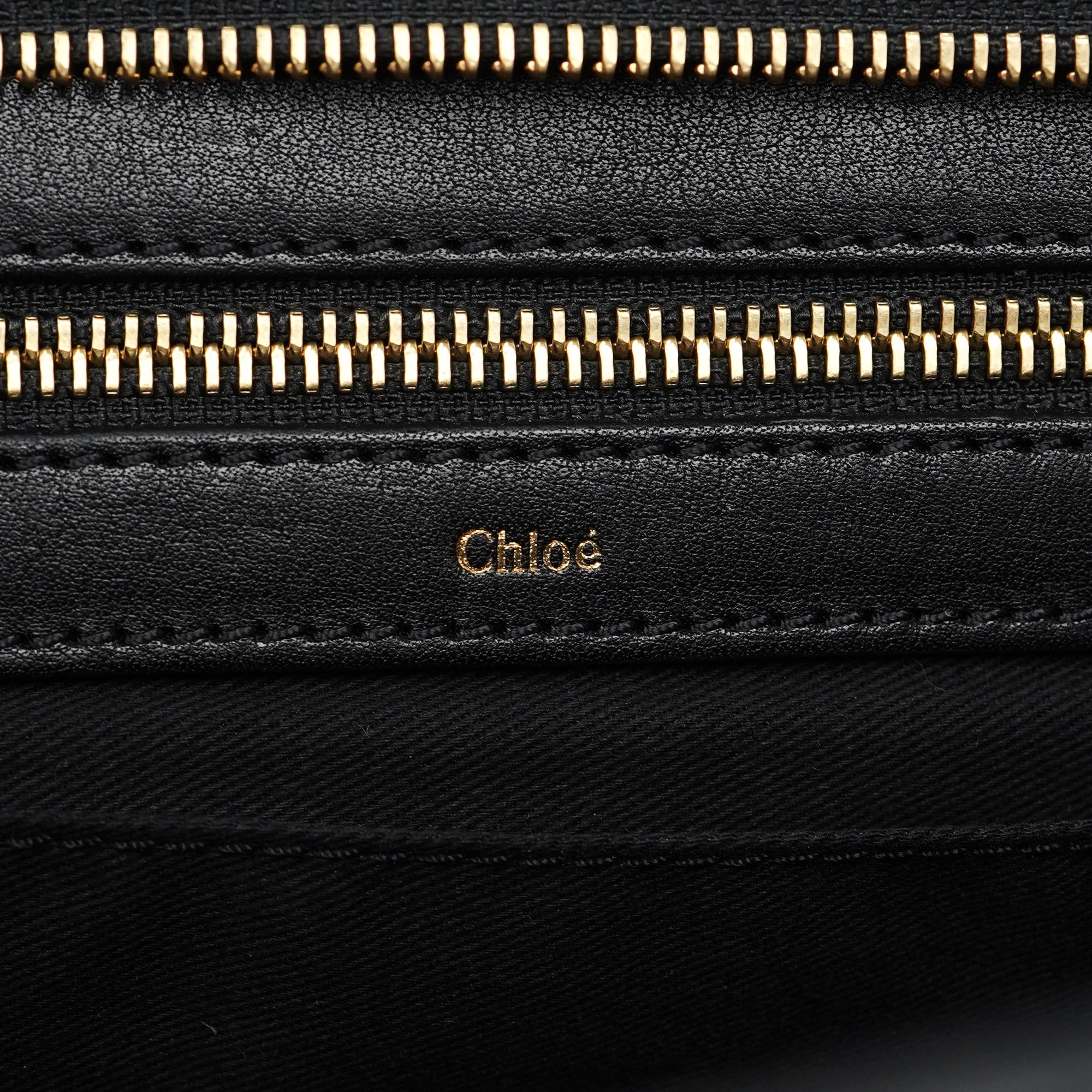 Chloé Green Lambskin 2-Way Tote Bag