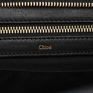 Chloé Green Lambskin 2-Way Tote Bag