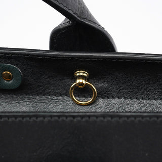 Chloé Green Lambskin 2-Way Tote Bag