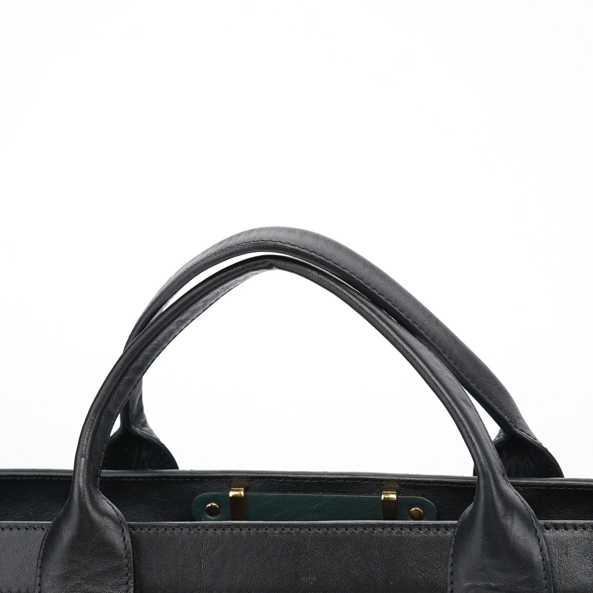 Chloé Green Lambskin 2-Way Tote Bag