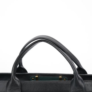 Chloé Green Lambskin 2-Way Tote Bag