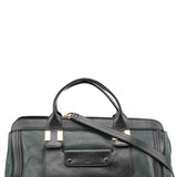 Chloé Green Lambskin 2-Way Tote Bag