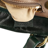 Chloé Green Leather Bay 2-Way Bag
