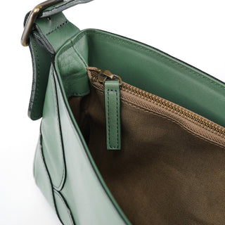 Chloe Green Leather Shoulder Bag
