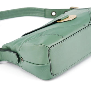 Chloe Green Leather Shoulder Bag