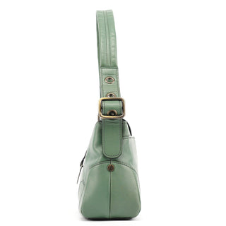 Chloe Green Leather Shoulder Bag