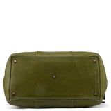 Chloe Green Leather Tote Bag