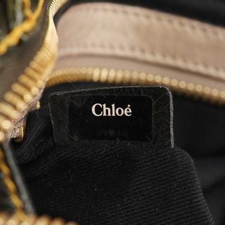 Chloé Green Patent Leather Bay 2-Way Bag