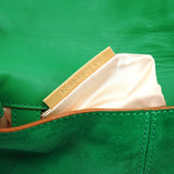 Chloé Green Suede Chain Shoulder Bag