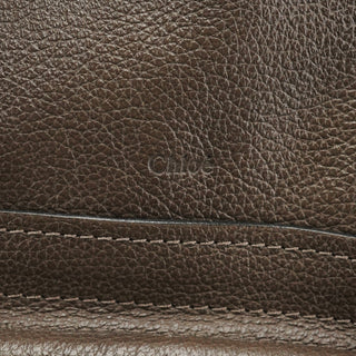 Chloe Greige Leather Paraty 2-Way Bag