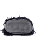 Chloé Grey Blue Suede Fringe 2-Way Bag