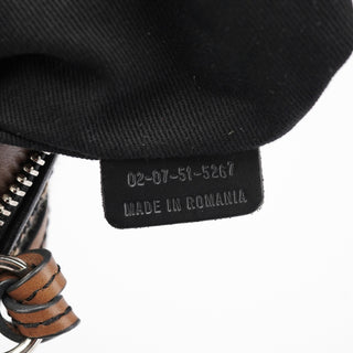 Chloé Grey Brown Tweed Paddington Shoulder Bag