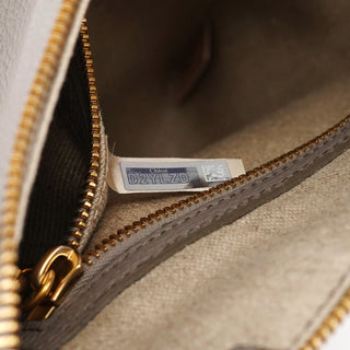 Chloé Grey Grained Leather Marcie 2-Way Bag