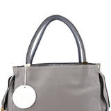 Chloé Grey Lambskin Leather Tote Bag