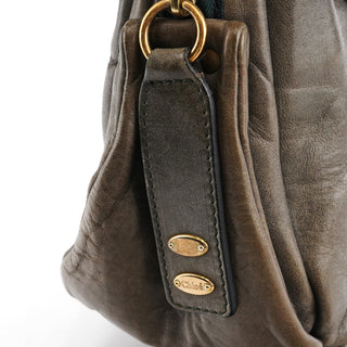 Chloé Grey Leather Heloise Tote Bag