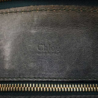 Chloé Grey Leather Heloise Tote Bag