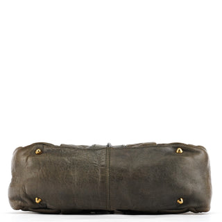 Chloé Grey Leather Heloise Tote Bag