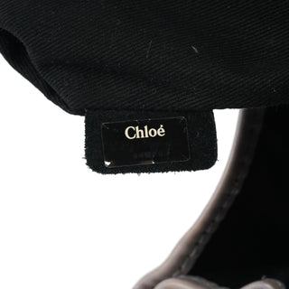 Chloe Grey Leather Kerala Tote Bag