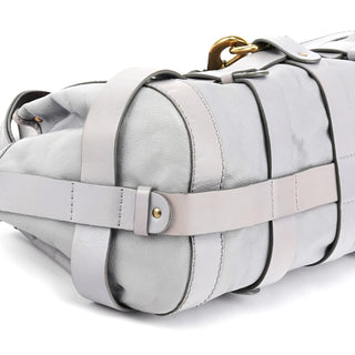 Chloe Grey Leather Kerala Tote Bag