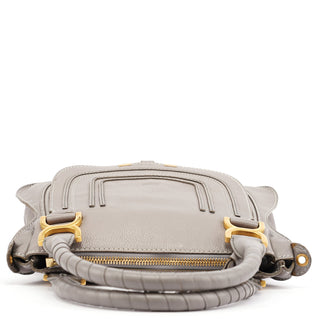 Chloe Grey Leather Marcie 2-Way Bag
