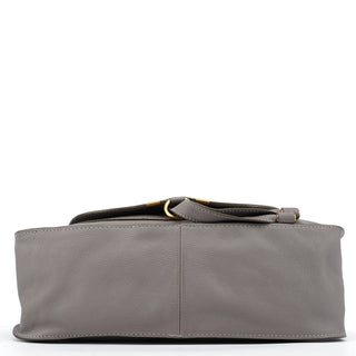 Chloe Grey Leather Marcie 2-Way Bag