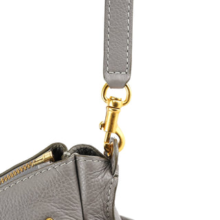 Chloe Grey Leather Marcie 2-Way Bag