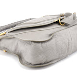 Chloe Grey Leather Marcie 2-Way Bag