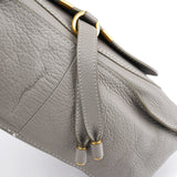 Chloe Grey Leather Marcie 2-Way Bag