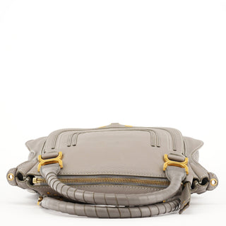 Chloe Grey Leather Marcie 2-Way Bag