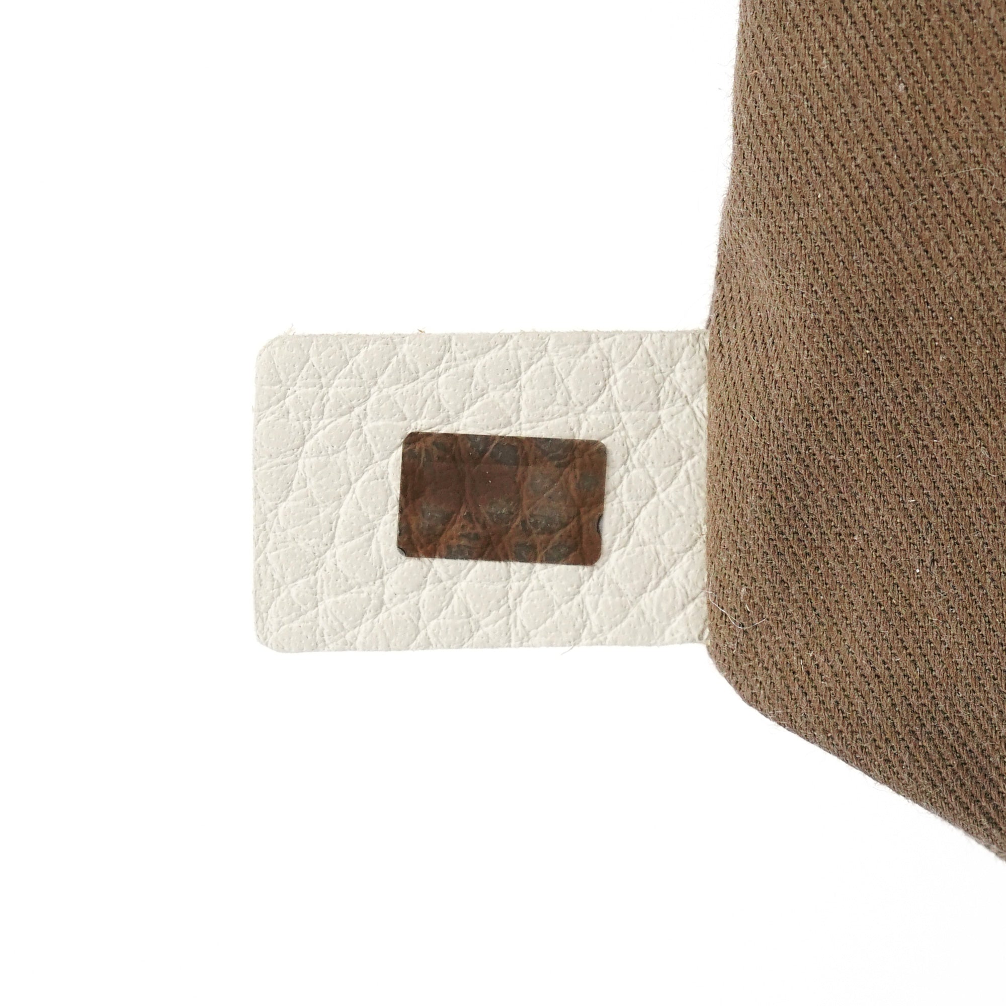 Chloé Marcie 2-Way Tasche aus grauem Leder