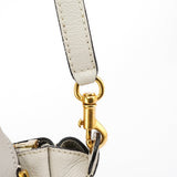 Chloé Marcie 2-Way Tasche aus grauem Leder