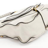 Chloé Marcie 2-Way Tasche aus grauem Leder