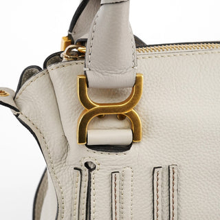 Chloe Grey Leather Marcie 2-Way Bag