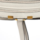 Chloé Marcie 2-Way Tasche aus grauem Leder