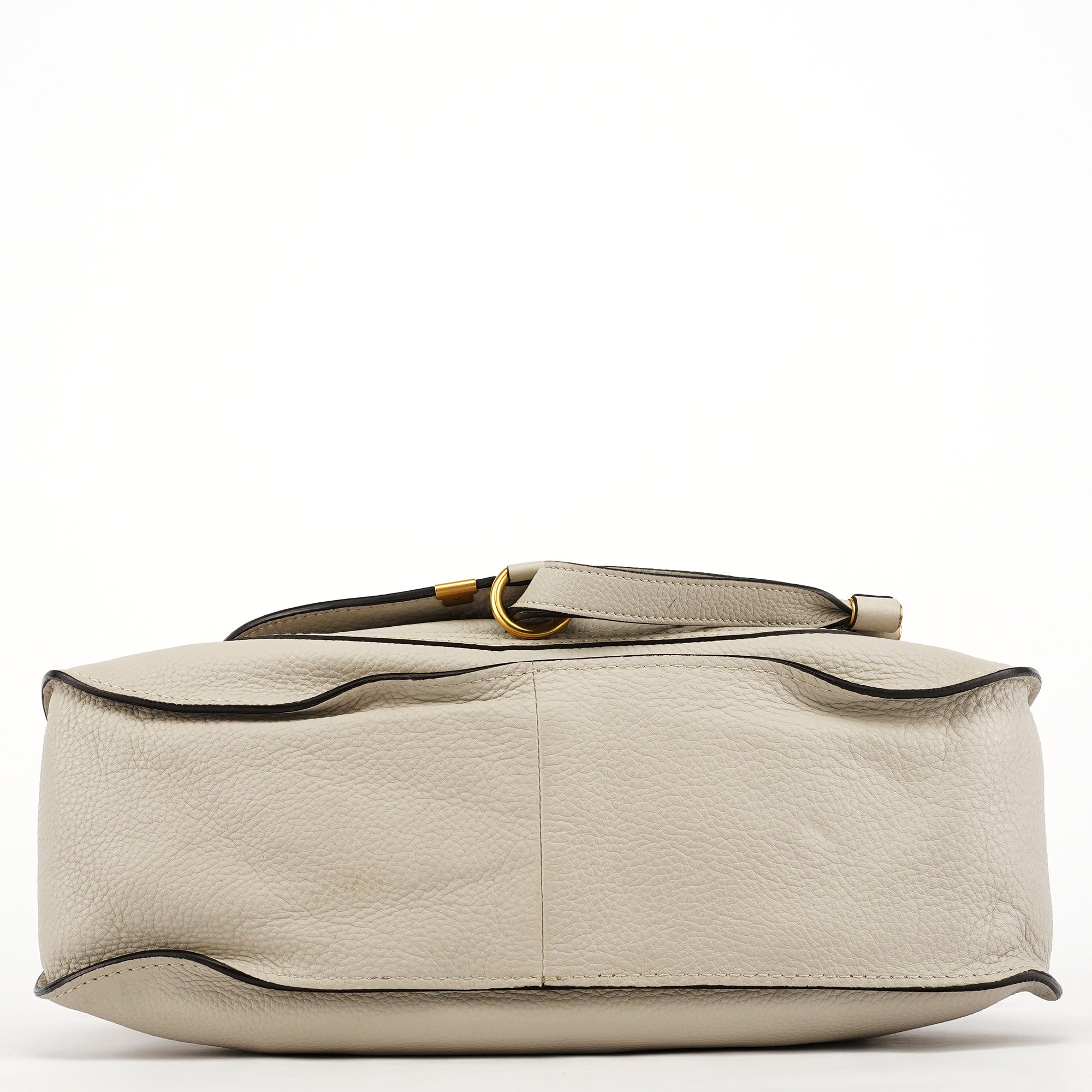 Chloé Marcie 2-Way Tasche aus grauem Leder