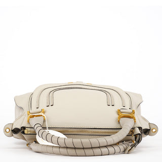 Chloe Grey Leather Marcie 2-Way Bag